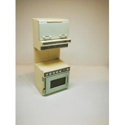 Komfur til dukkehus scala 1:12 (brugt)