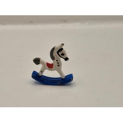 Gyngehest i metal (brugt)