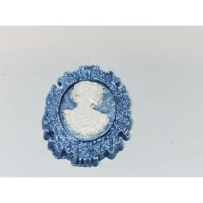 Billede i turkis (hndlavet)