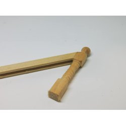 Gelnder umalet tr (brugt)