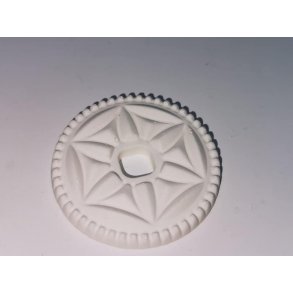 Rocette i gips (ny) 3,7 cm