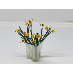 Pskelilje gul/orange (hndlavet) PR STK