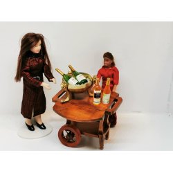 Hvidvins flaske i plastik (ny)