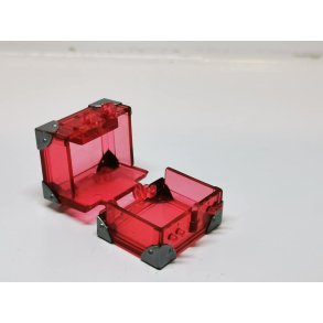 Kuffert/kasse i plastik (brugt)