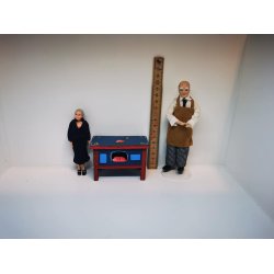 Dora Kuhn kamin til dukkehus scala 1:12 (brugt)