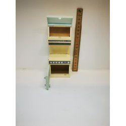 Komfur til dukkehus scala 1:12 (brugt)