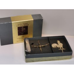 Clare-Bell vejr hane i original emballage (antik)