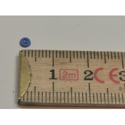 Miniature knap i plastik (ny) 0,3 cm