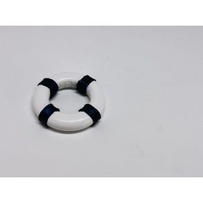 Lille rednings krans bl (ny)