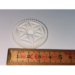 Rocette i gips (ny) 3,7 cm