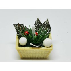 4 stk Blad i slv (nyt)