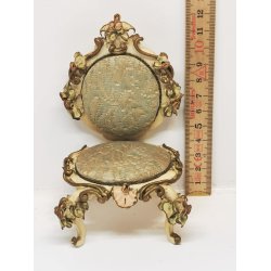 Rudolf Szalasi stol fra 1950'erne til dukkehus scala 1:12 (antik)