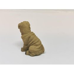 Hund i resin (brugt)