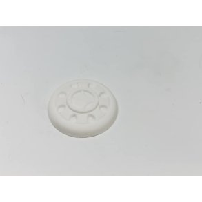Rosette i gips 2,7 cm (hndlavet)