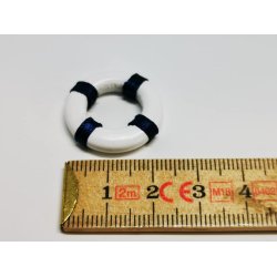 Lille rednings krans bl (ny)