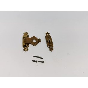 Beslag i metal inkl 4 sm (nyt)  