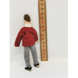 Erna Meyer dukker mand fra 1959/60erne (antik)