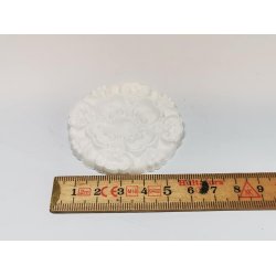 Loft Rosette (hndlavet) 6 cm