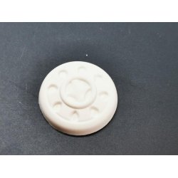 Rosette i gips 2,7 cm (hndlavet)