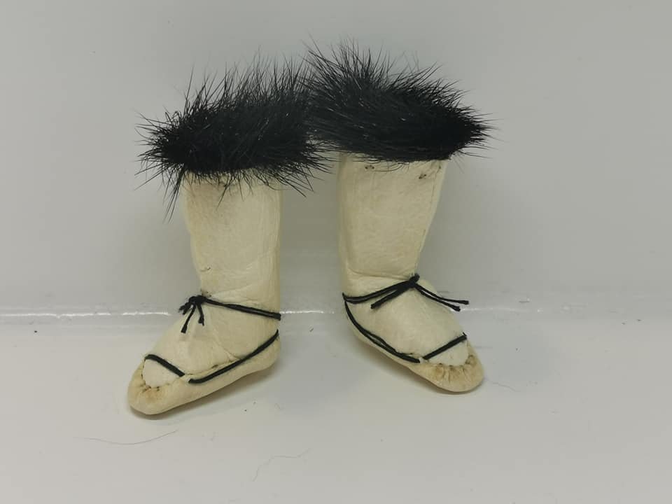 Serrated Arabiske Sarabo bølge Grønlandske støvler (brugte) - Sko, støvler og strømper i alle størrelser -  Frost miniature
