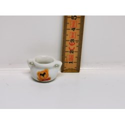 Krukke med bamse (brugt)