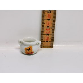 Krukke med bamse (brugt)