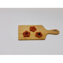 3 stk Blomster smkage (hndlavet)