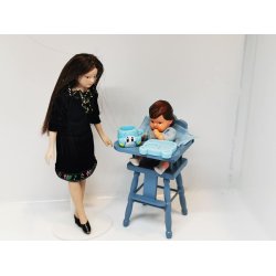 Baby tallerken i plastik (ny)