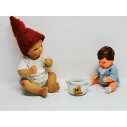 Krukke med bamse (brugt)