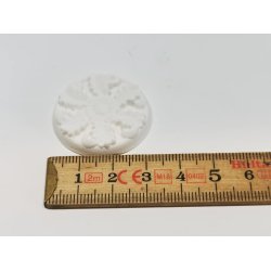 Rosette i gips (hndlavet) 3,5 cm