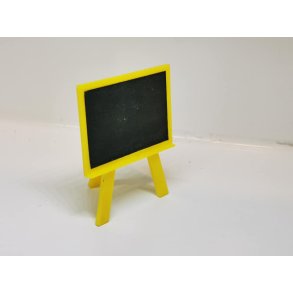 Tavle i plastik (brugt)