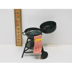 Kuglegrill i metal (ny)