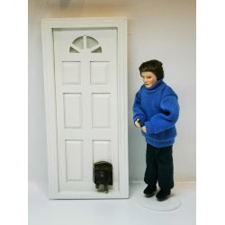 Kat i kattelem i resin (ny)