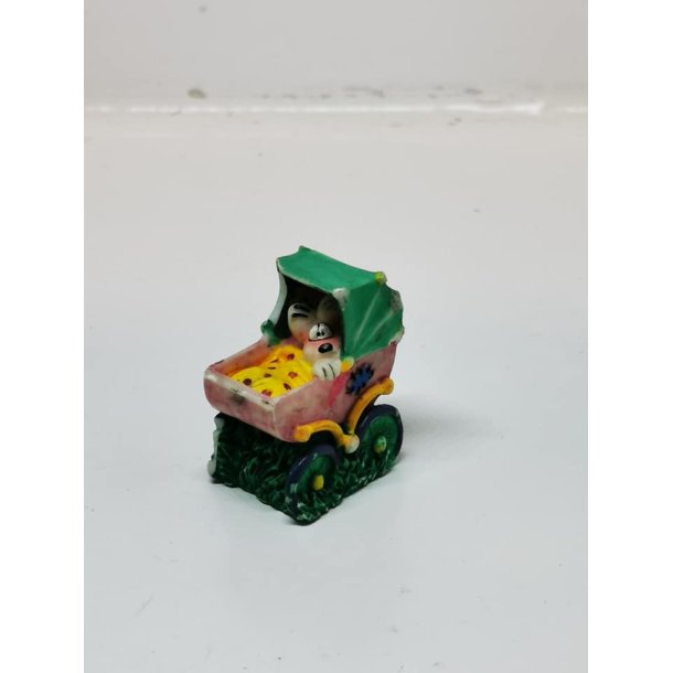Diddl dukkevogn resin (brugt) - Legetøj - Frost miniature