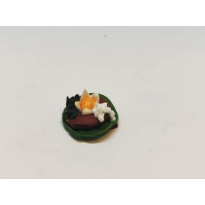 Smrrebrd med tatar og ggeblomme (hndlavet)