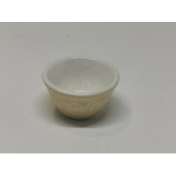 Skl med mnster i porceln (brugt)