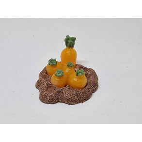 Gulerods bed i resin (Ny)