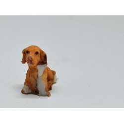 Hund i resin (brugt)