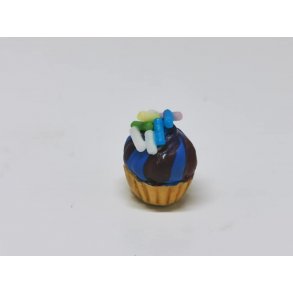 Cupcake i fimo (hndlavet)