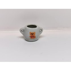 Krukke med bamse (brugt)