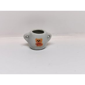 Krukke med bamse (brugt)