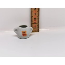 Krukke med bamse (brugt)