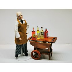 Whisky flaske i plastik (ny)