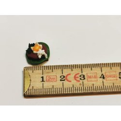 Smrrebrd med tatar og ggeblomme (hndlavet)