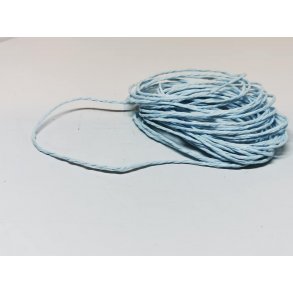 Bast lignende Lysebl snor 5 meter (nyt)