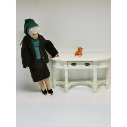 Hund i resin (brugt)