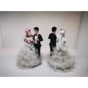 Brudepar i resin scala 1:16 (ny)