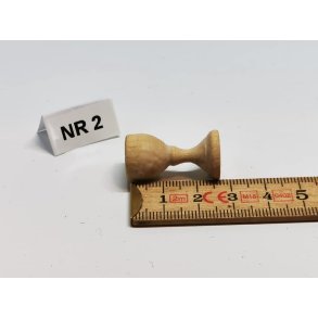 Glas/pokal i tr (brugt)