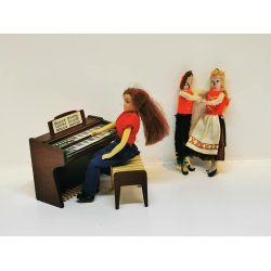 Folkedansere (hndlavet og gamle)