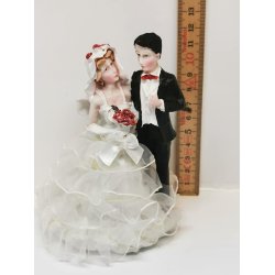 Brudepar i resin scala 1:16 (ny)